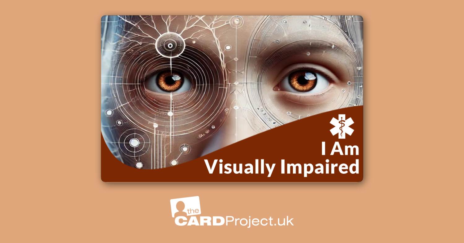 I Am Visually Impaired Design 2